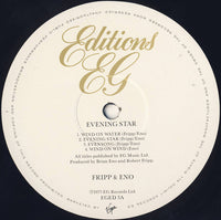 Fripp & Eno : Evening Star (LP, Album, RE)