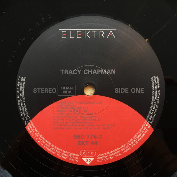 Tracy Chapman : Tracy Chapman (LP, Album)