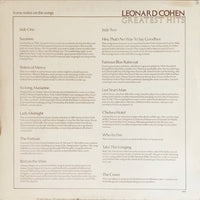 Leonard Cohen : Greatest Hits (LP, Comp)