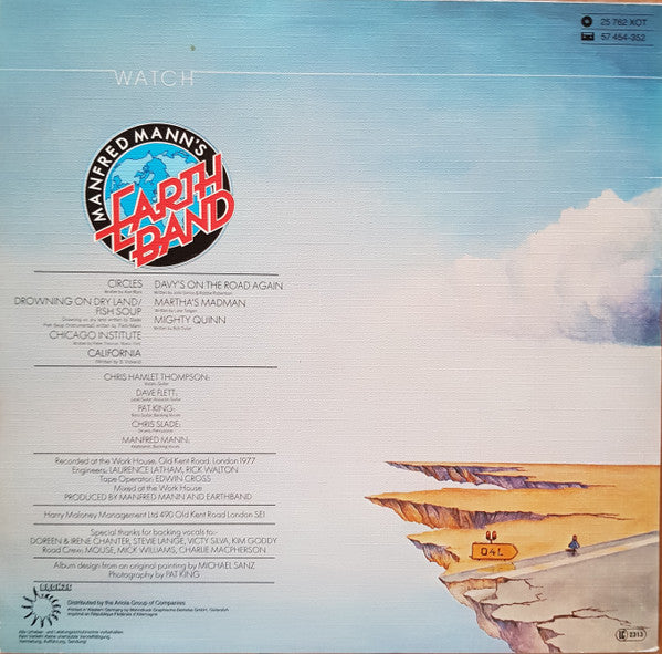 Manfred Mann's Earth Band : Watch (LP, Album)
