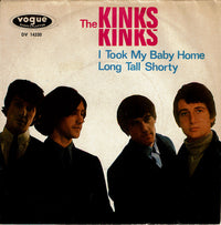 The Kinks : I Took My Baby Home / Long Tall Shorty (7", Single)