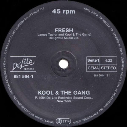 Kool & The Gang : Fresh (12", Maxi)