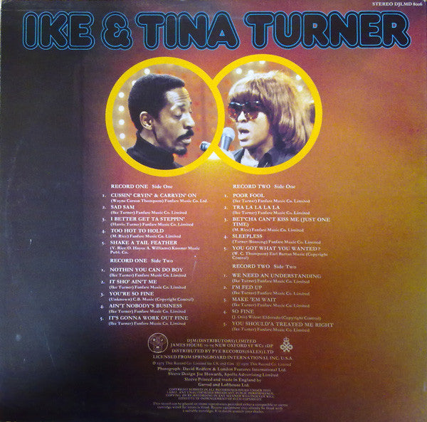 Ike & Tina Turner : Souled From The Vaults (2xLP, Comp)