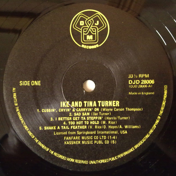 Ike & Tina Turner : Souled From The Vaults (2xLP, Comp)