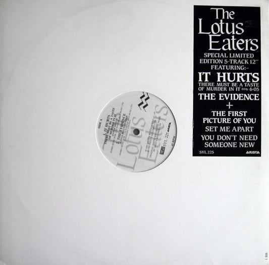 The Lotus Eaters : It Hurts (12", Ltd)