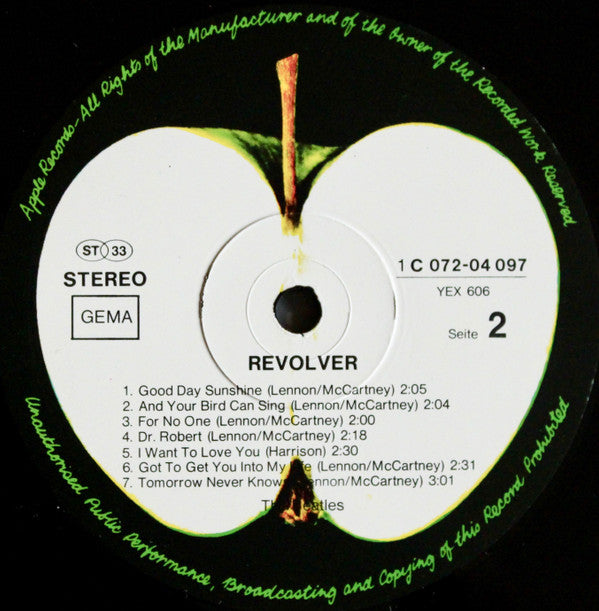 The Beatles : Revolver (LP, Album, RE)