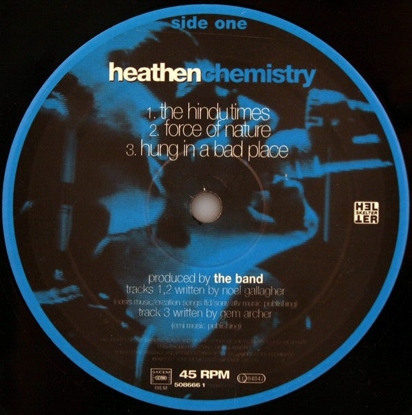 Oasis (2) : Heathen Chemistry (2xLP, Album, Gat)