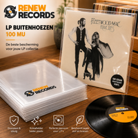 Plastic lp beschermhoezen 100 stuks