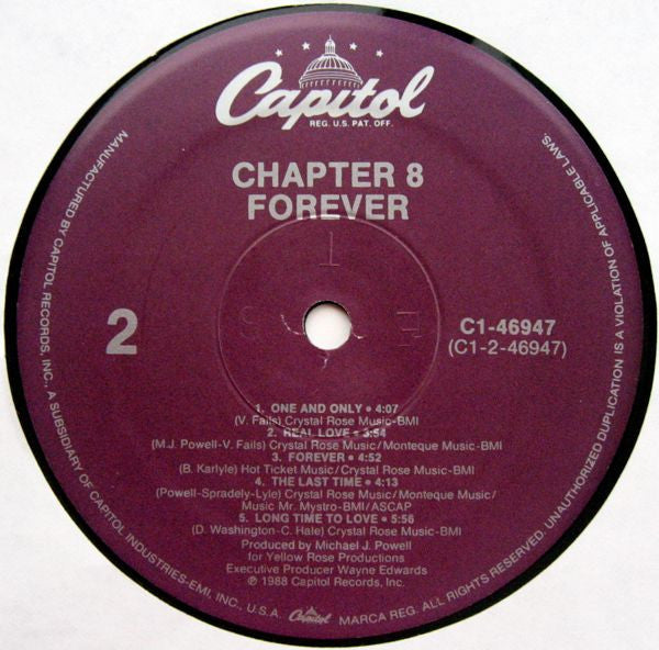 Chapter 8 : Forever (LP, Album)