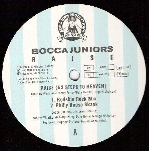 Bocca Juniors : Raise (12")