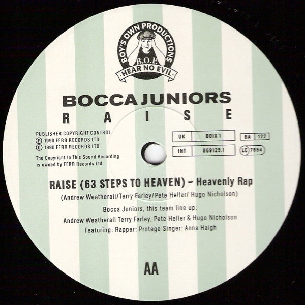 Bocca Juniors : Raise (12")