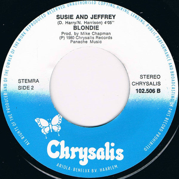 Blondie : The Tide Is High (7", Single)