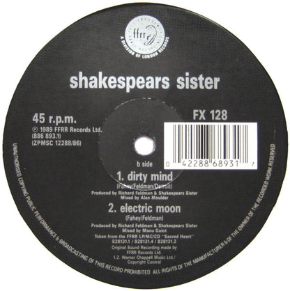 Shakespear's Sister : Dirty Mind (12")