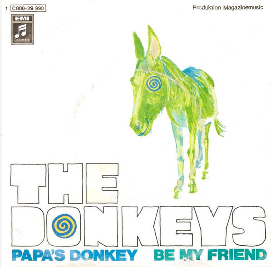 The Donkeys (9) : Papa's Donkey (7")
