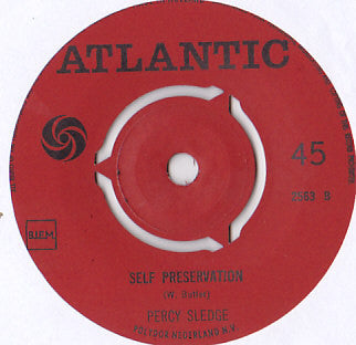 Percy Sledge : You're All Around Me / Self Preservation (7")