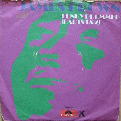 James Brown : Funky Drummer (Parts 1 & 2) (7", Single, Mono)