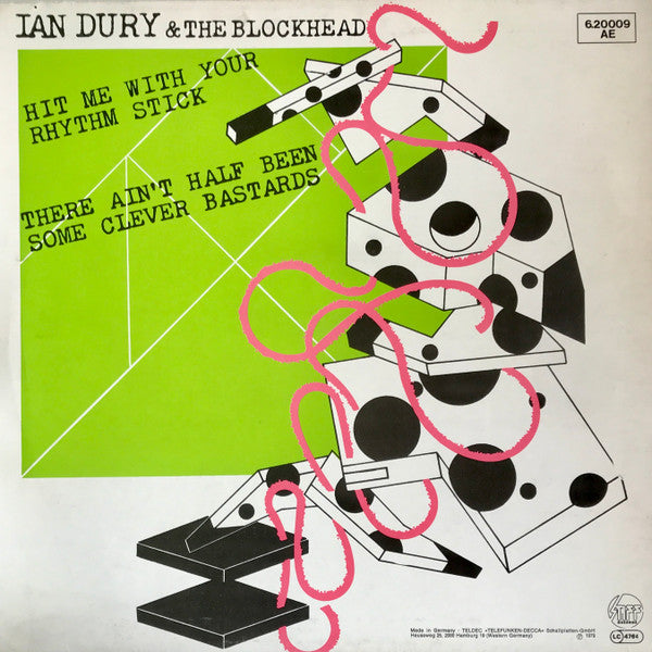 Ian Dury & The Blockheads* : Hit Me With Your Rhythm Stick / There Ain't Half Been Some Clever Bastards (12", Single)