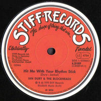 Ian Dury & The Blockheads* : Hit Me With Your Rhythm Stick / There Ain't Half Been Some Clever Bastards (12", Single)