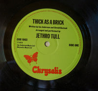 Jethro Tull : Thick As A Brick (LP, Album, RE)