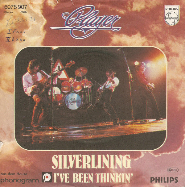 Player (4) : Silver Lining / I've Been Thinkin' (7", Single)