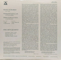 Franz Schubert - Fine Arts Quartet* : Streichquartett D-Moll Op. Posth. "Der Tod Und Das Mädchen" (LP, Album)
