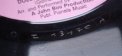 Ryan Paris : Dolce Vita (7", Single, Inj)