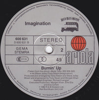 Imagination : Flashback / Burnin' Up (12", Maxi)
