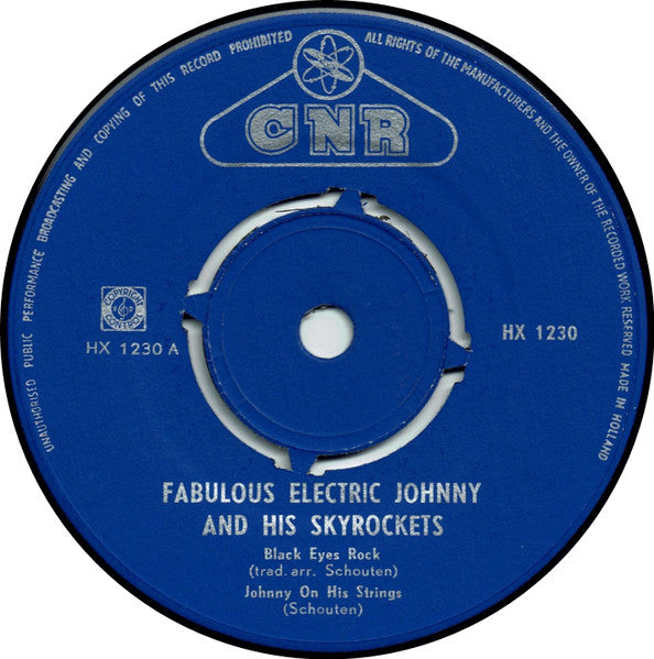 Electric Johnny And His Skyrockets : Fabulous Electric Johnny And His Skyrockets (7", EP)