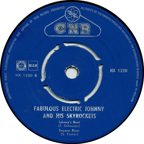 Electric Johnny And His Skyrockets : Fabulous Electric Johnny And His Skyrockets (7", EP)