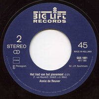 Annie de Reuver : Veel Bittere Tranen / Het Lied Van Het Pierement (7")