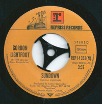 Gordon Lightfoot : Sundown (7", Single)