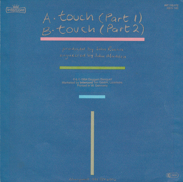 Secession : Touch (7", Single)