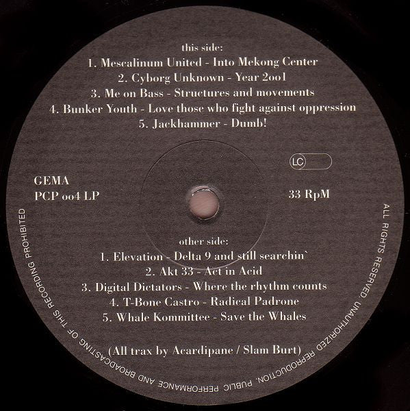 Various : Frankfurt Trax Vol. 1 - House Of Techno (LP, Comp)