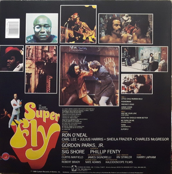 Curtis Mayfield : Super Fly (LP, Album, RE)