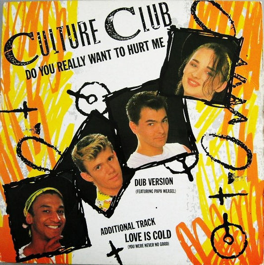 Culture Club : Do You Really Want To Hurt Me (12", Maxi)