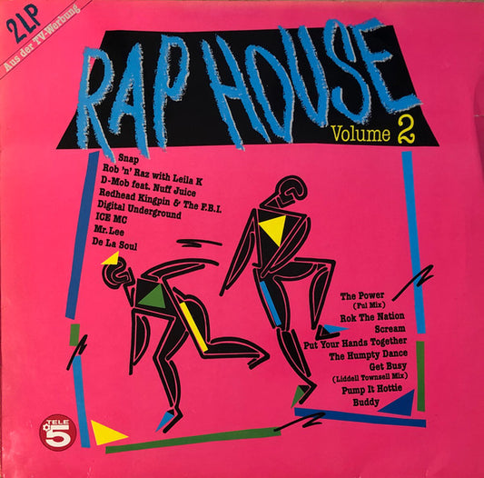 Various : Rap House Volume 2 (2xLP, Comp)