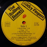 The Rolling Stones : Sticky Fingers (LP, Album, RE, Zip)