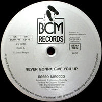 Rosso Barocco : Do-Do-Don't Stop / Never Gonna Give You Up (12")