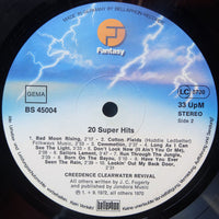 Creedence Clearwater Revival : 20 Super Hits (LP, Comp, RE)