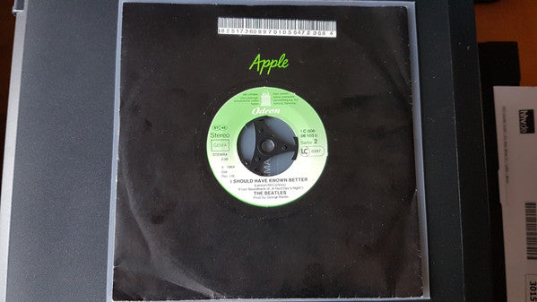 The Beatles : Yesterday / I Should Have Known Better (7", Single)