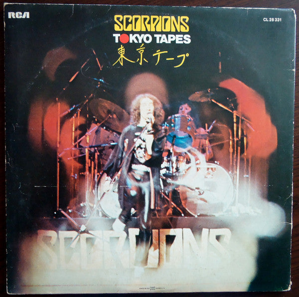 Scorpions : Tokyo Tapes (2xLP, Album, Gat)