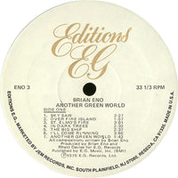 Eno* : Another Green World (LP, Album, RE, Hub)