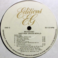 Eno* : Another Green World (LP, Album, RE, Hub)