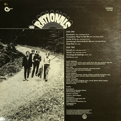 The Rationals : The Rationals (LP, Album)