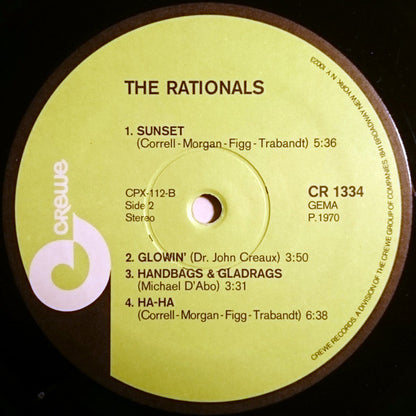 The Rationals : The Rationals (LP, Album)