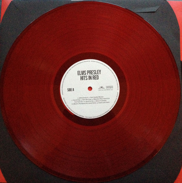 Elvis Presley : Hits In Red (LP, Comp, Ltd, Num, 180)