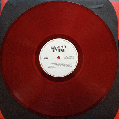 Elvis Presley : Hits In Red (LP, Comp, Ltd, Num, 180)