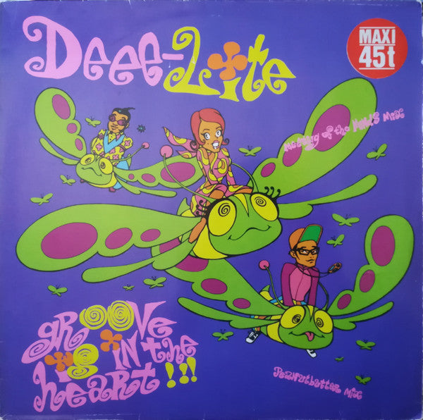 Deee-Lite : Groove Is In The Heart (12", Maxi)
