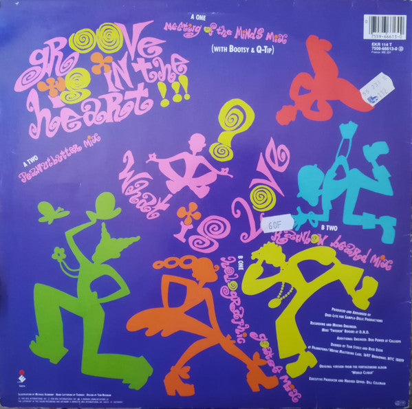 Deee-Lite : Groove Is In The Heart (12", Maxi)