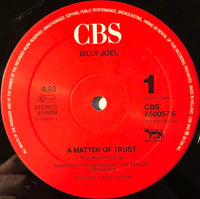 Billy Joel : A Matter Of Trust (12", Maxi)